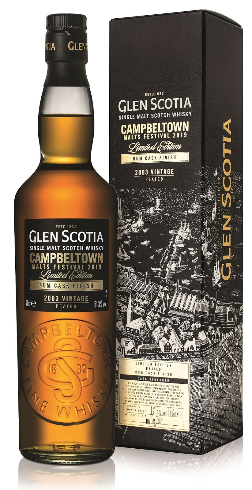 The Whisky Business: GLEN SCOTIA LAUNCHES LIMITED EDITION RUM CASK ...