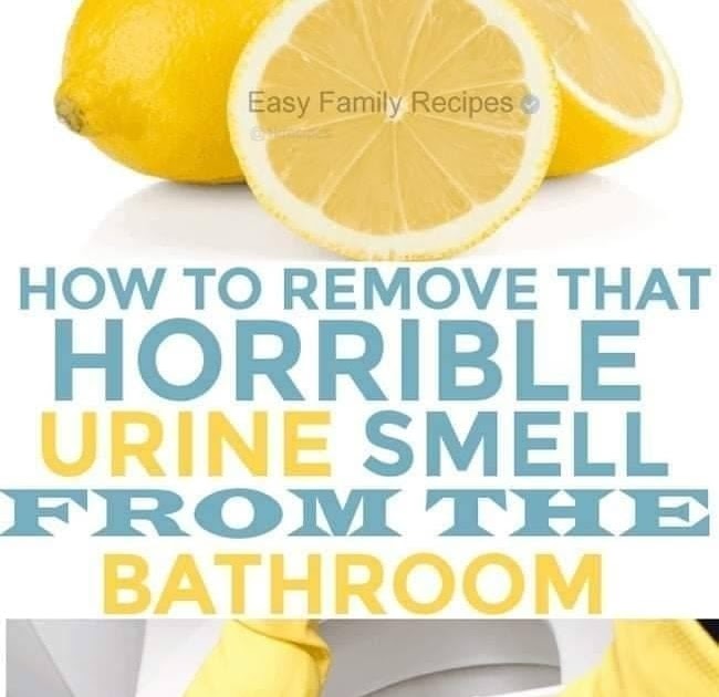 How to Remove that Horrible Urine Smell from the Bathroom