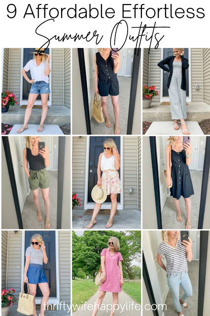 9 Affordable Effortless Summer Outfits
