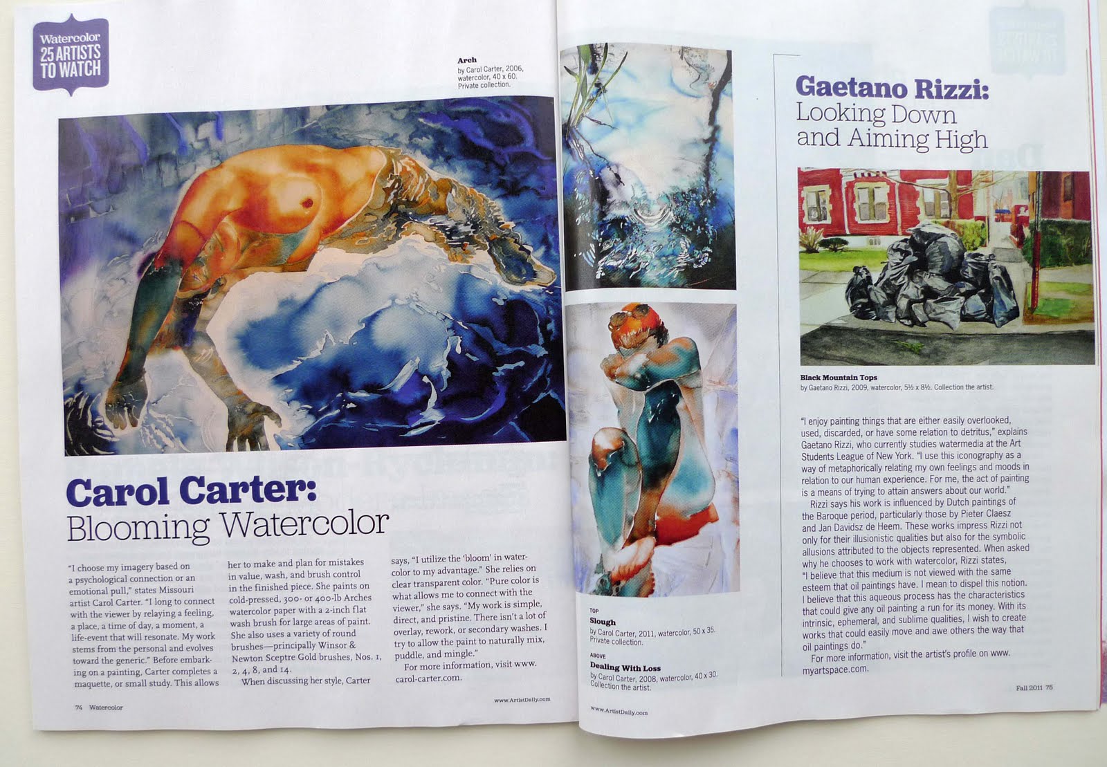 paintings WATERCOLOR MAGAZINE TWENTY FIVE WATERCOLORISTS TO WATCH