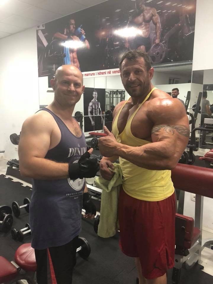 Muscle Lover Albanian Bodybuilder Mesard Maxharraj