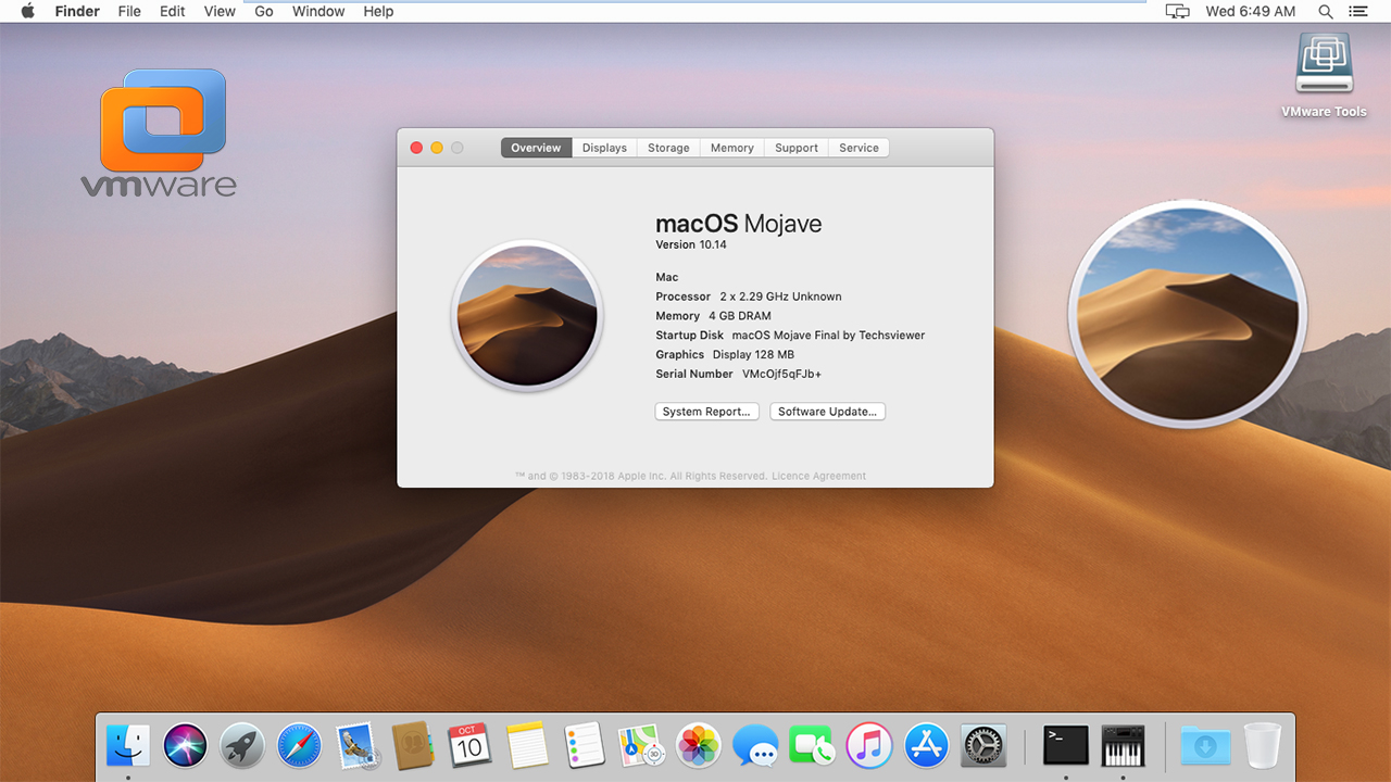 mac os vmware windows