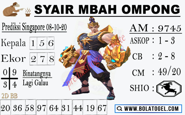 Syair Sgp Hari Ini Kamis 08 10 2020 Syair Hk Malam Ini Sgp Sdy Prediksi