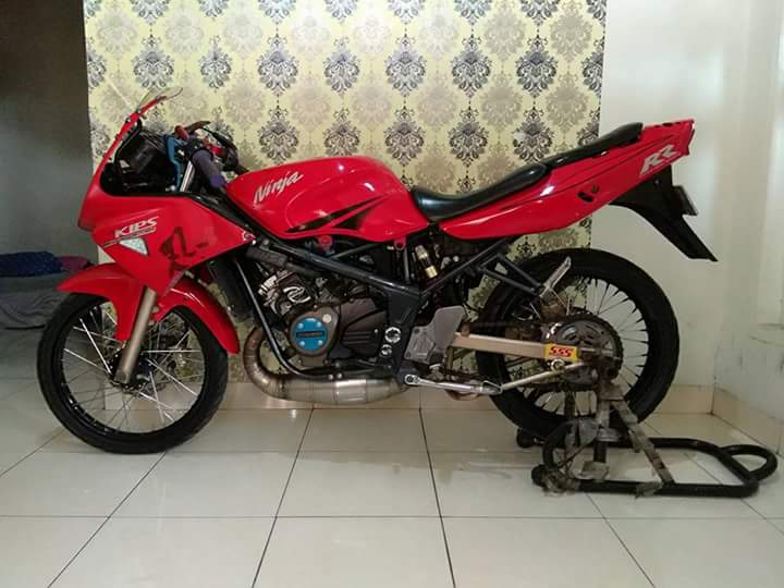 Dijual Ninja RR Super Kips 2008 plt Bekasi - LAPAK MOTOR BEKAS | MOTKAS