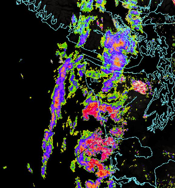 Cliff Mass Weather Blog Hook Echo on the Washington Coast?