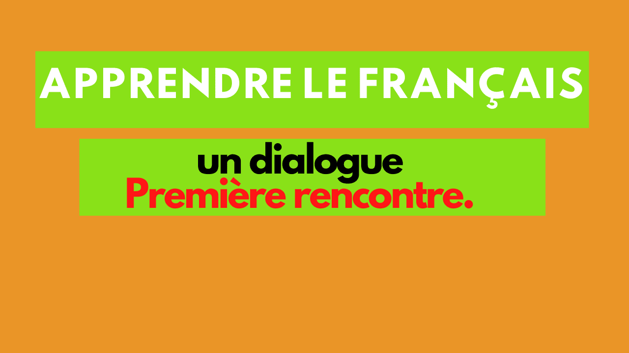 expression écrite sur une étrange rencontre