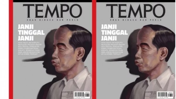 Gambar Sampul Jokowi-Pinokio, Pandangan Warganet Terbelah