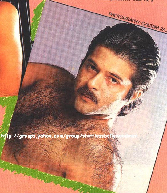 Shirtless Bollywood Men: Anil Kapoor