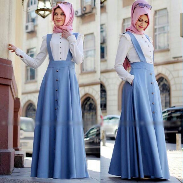 Ragam Model  Baju  Kodok Overall  Muslimah Terbaru  2019