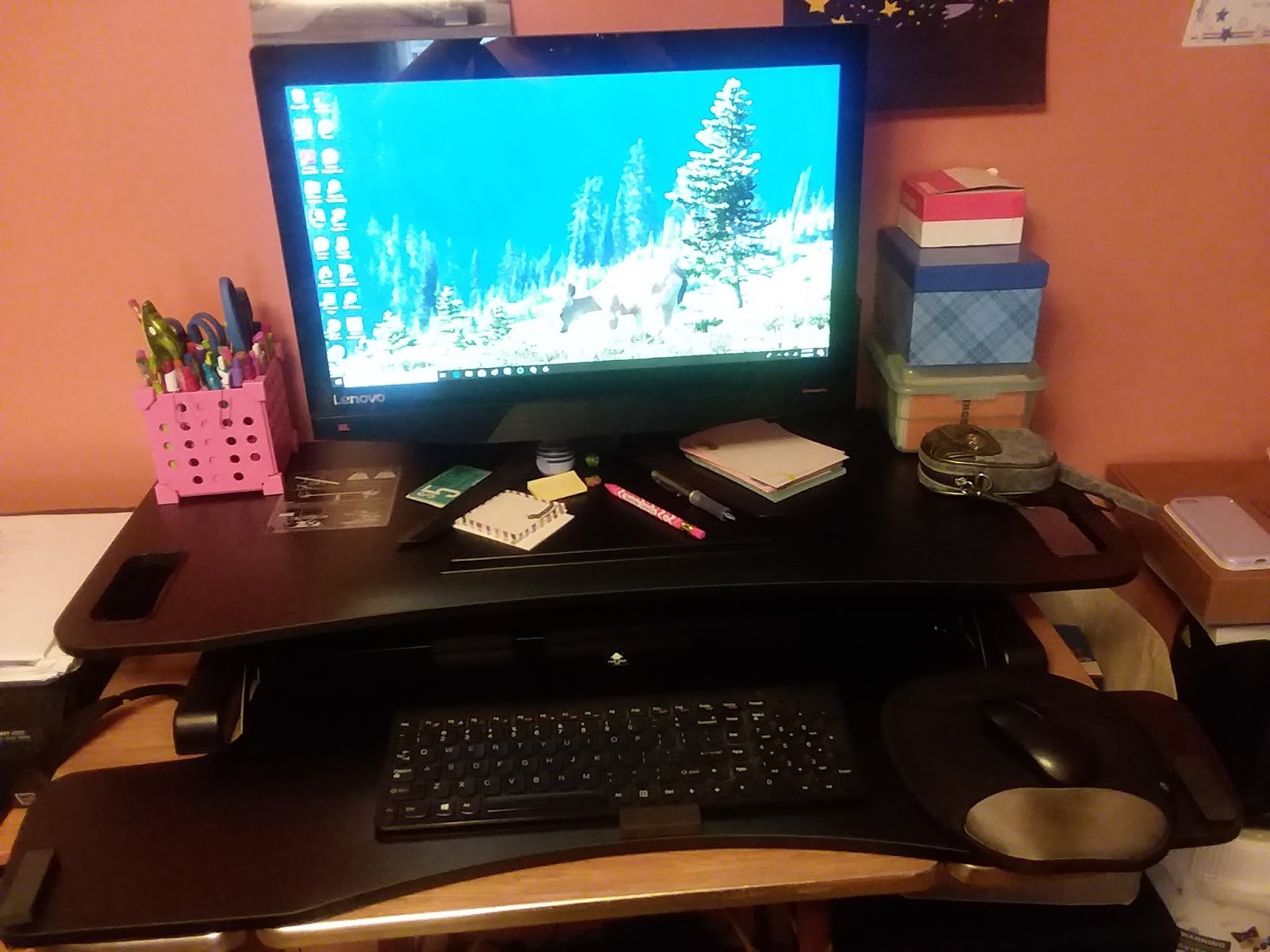 Missys Product Reviews Anthrodesk Ergospring Standing Desk