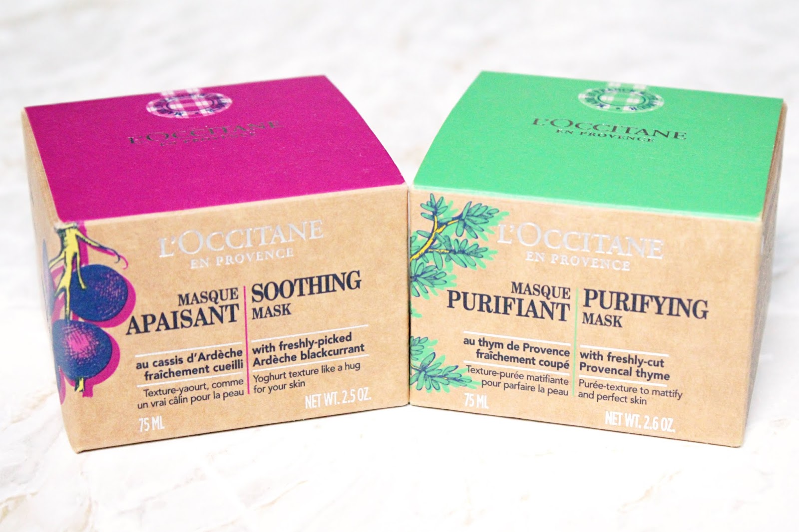 Two New Face Masks from L'Occitane — Hannah Heartss