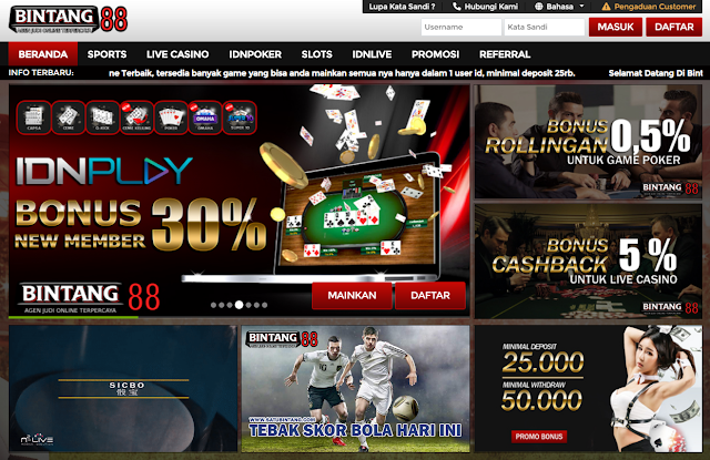 SITUS JUDI CASINO ONLINE TERBAIK TERPERCAYA BINTANG88 SITUS JUDI CASINO ONLINE TERBAIK TERPERCAYA BINTANG88