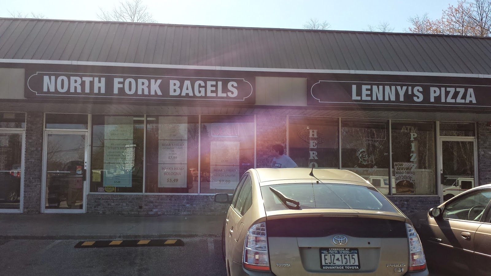 Sunday Bagels With Dad 5/3/15 North Fork Bagel Inc.