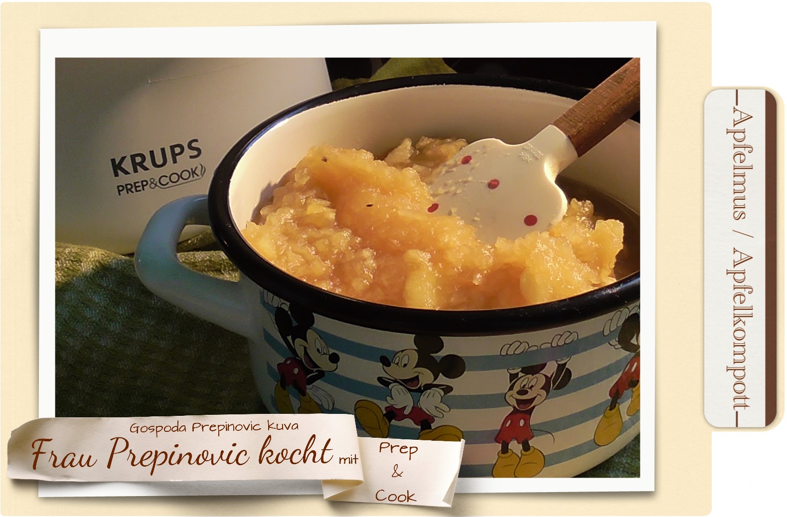 Janas Steinzeit: (Video) Apfelmus / Apfel-Kompott mit Prep & Cook Janas Steinzeit: (Video) Apfelmus / Apfel-Kompott mit Prep & Cook