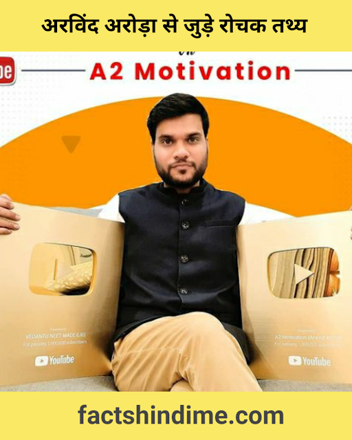 अरविंद अरोड़ा से जुड़े रोचक तथ्य और जानकारी !! Interesting facts about Arvind Arora (A to motivation) in hindi 2021