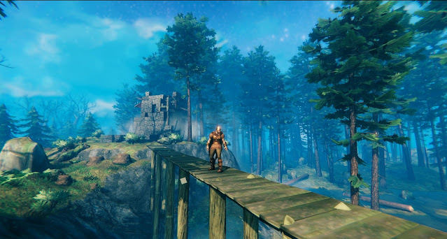 On A Wooden Bridge