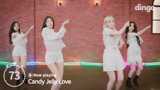 러블리즈 딩고 100초 움짤