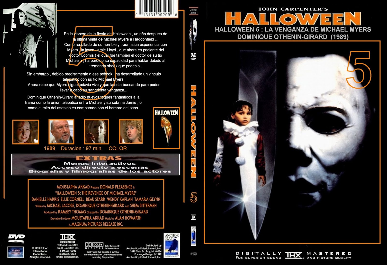 The Horrors of Halloween HALLOWEEN 5 THE REVENGE OF MICHAEL MYERS