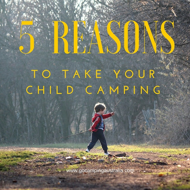 children and camping