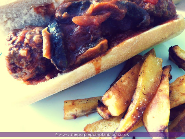 Oven Baked Spicy Sweet Potato Fries | The Purple Pumpkin Blog