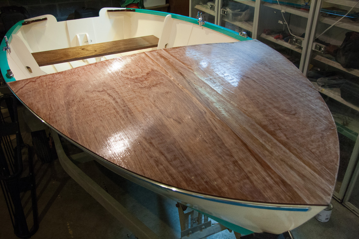 Michael's Boatbuilding Blog Utility and Zip updates Varnish & Mahogany