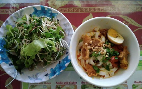 峴港美食攻略-廣南麵（Mi Quang)