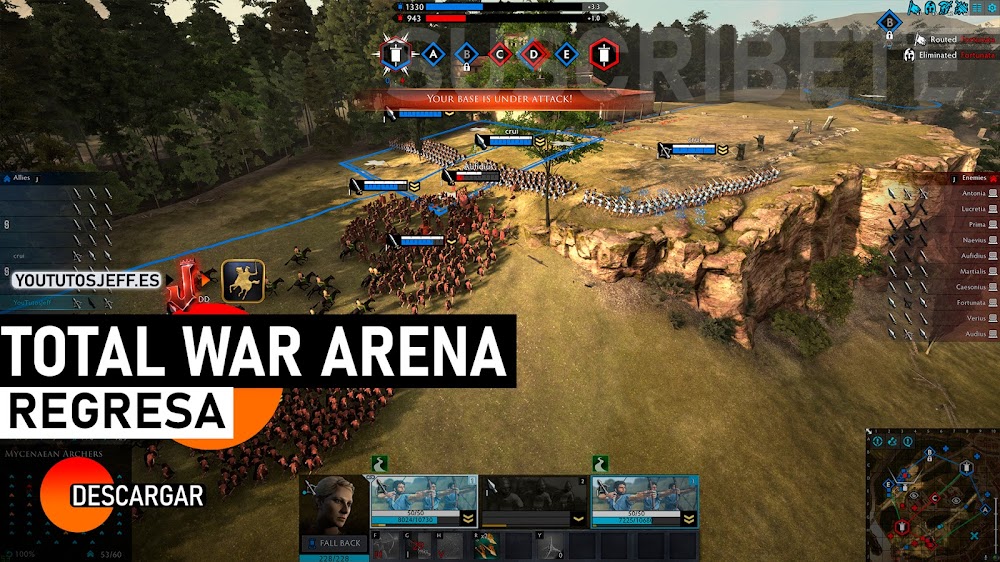 Descargar Total War Arena para PC GRATIS, INCREIBLE MULTIJUGADOR
