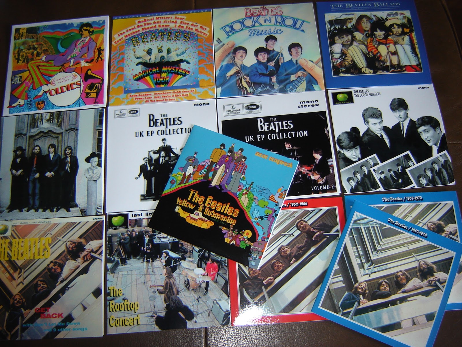 Beatle Collector THE BEATLES PARLOPHONE ARCHIVE PART 2 MONO/STEREO DR. EBBETTS 14 MINI LPs