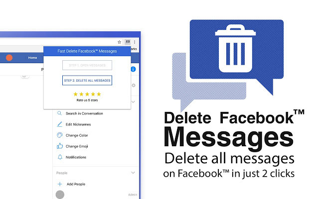 Tải phần mềm Fast Delete Facebook Messages