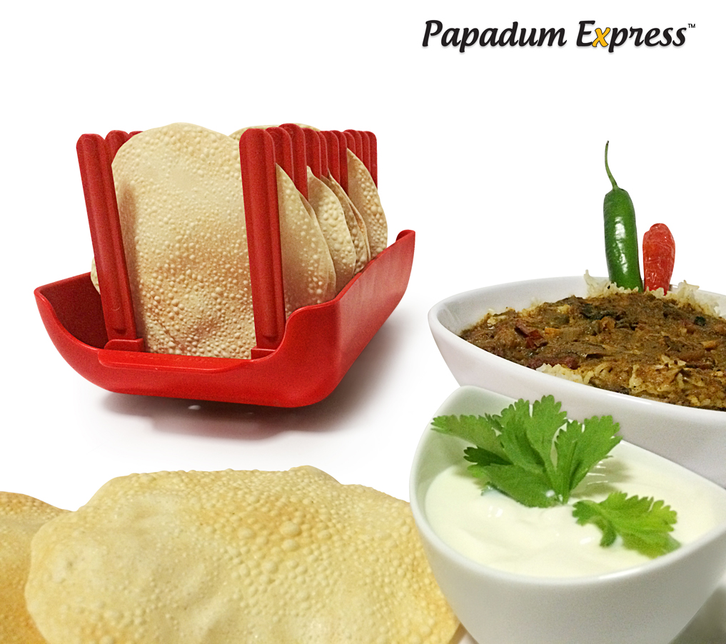 Cook 10 Papadums or Papads, in the Microwave fast in minutes! Cook