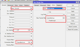 cara membuat packet mangle upload speedtest
