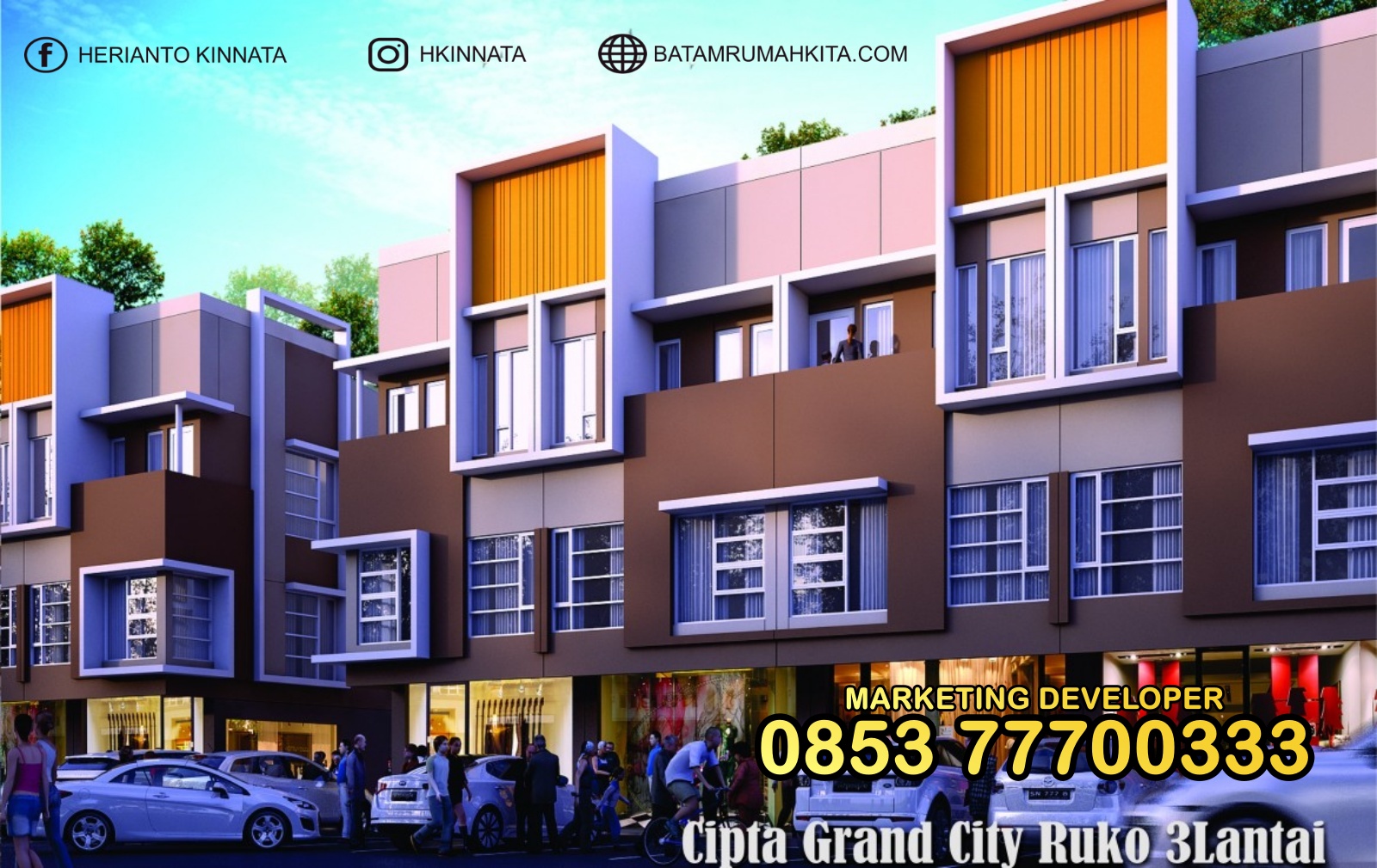 Ruko 3lt Cipta Grand City Tanjung Uncang Batam