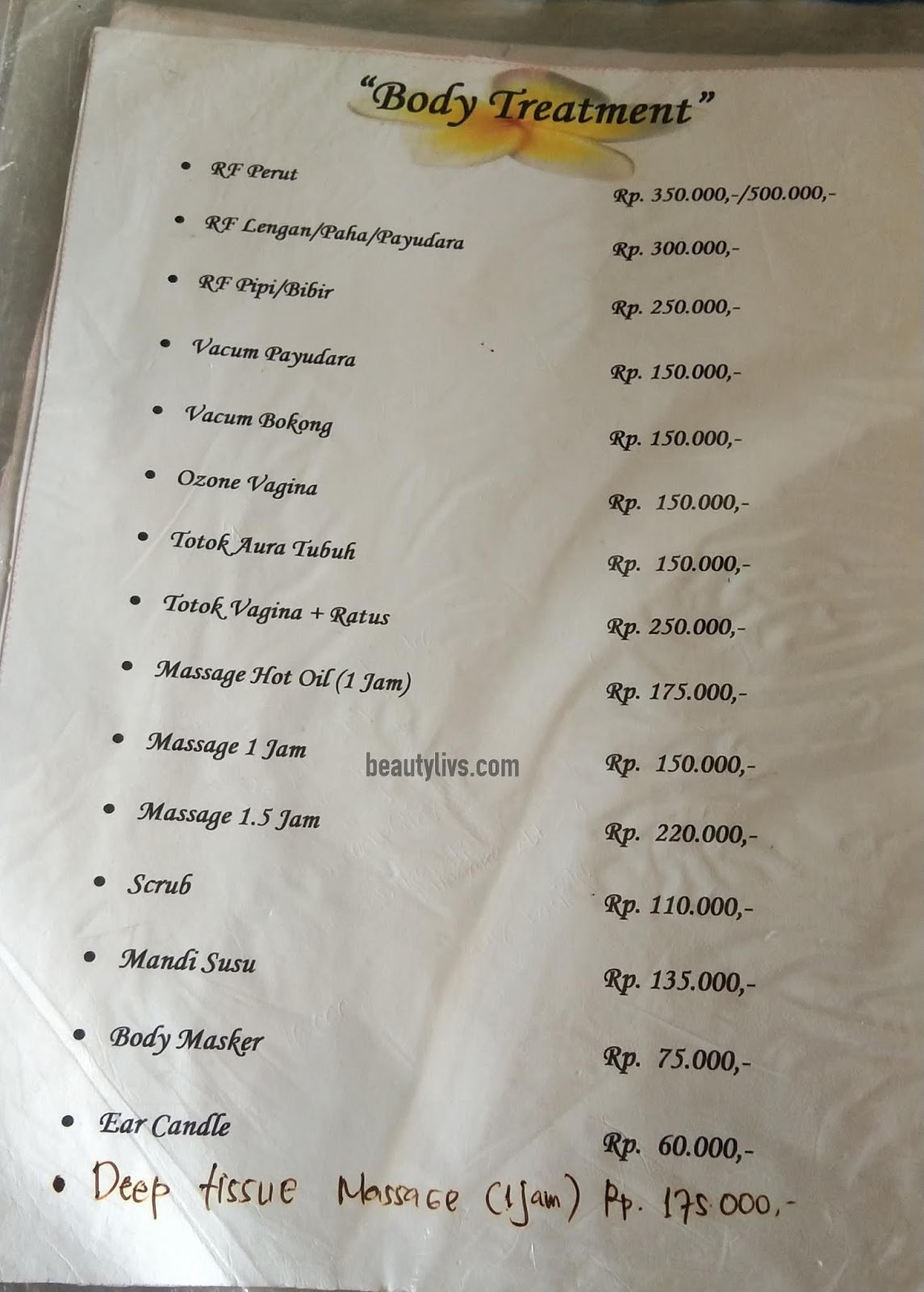 Ingin Manjakan Diri di Salon Khusus Wanita Di Balikpapan yuk ke De’ Spa