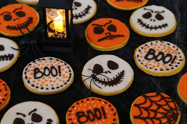 Тыквенно-апельсиновое печенье "Halloween"