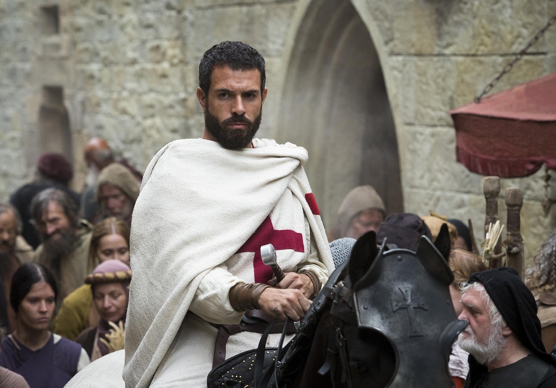 HOLLYWOOD SPY PREMIUM SPOTLIGHT ON 'KNIGHTFALL' EPIC TV SERIES WITH