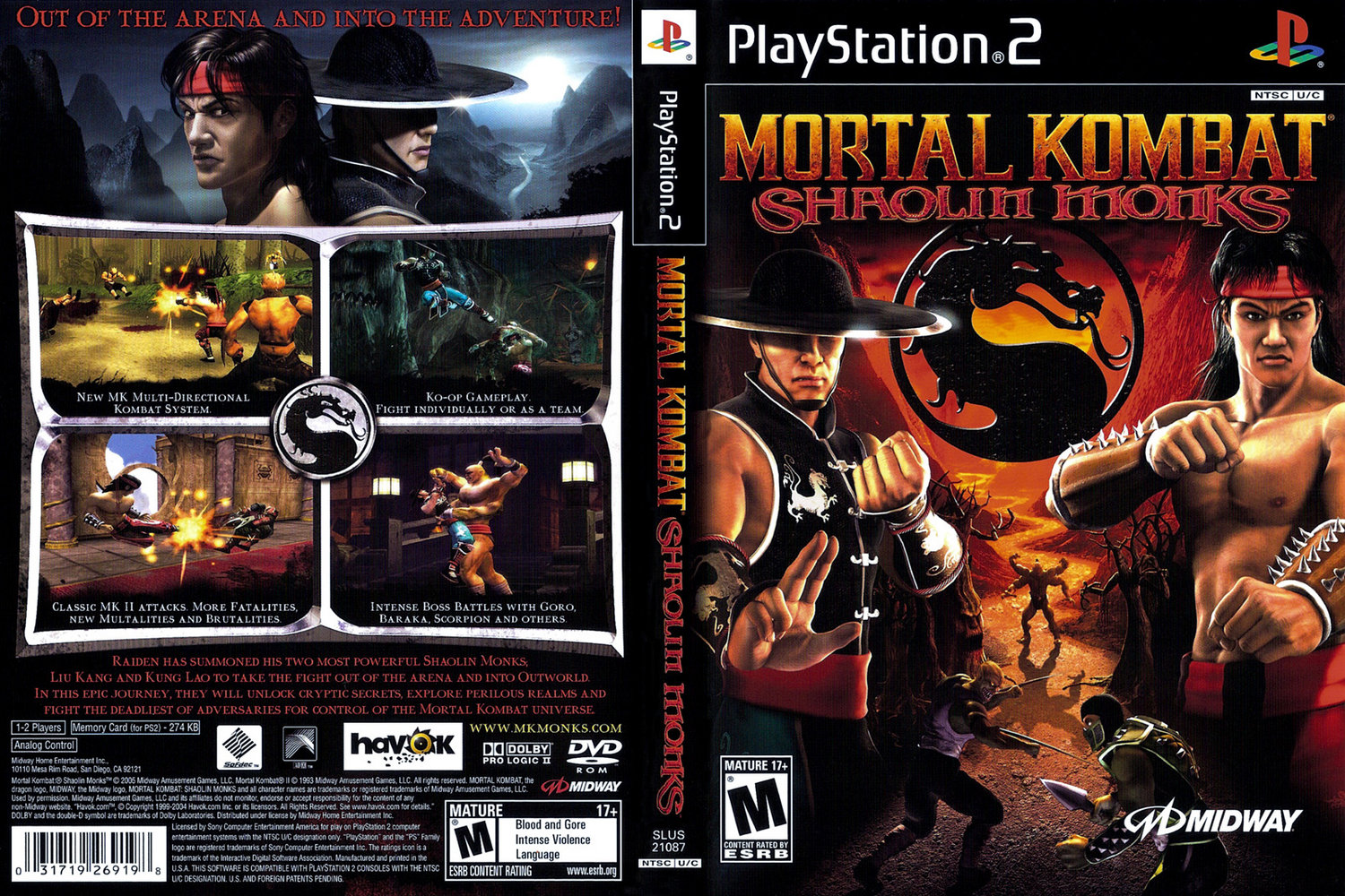 Cheats, Tips, and Tricks of Mortal Kombat: Shaolin Monks PS2