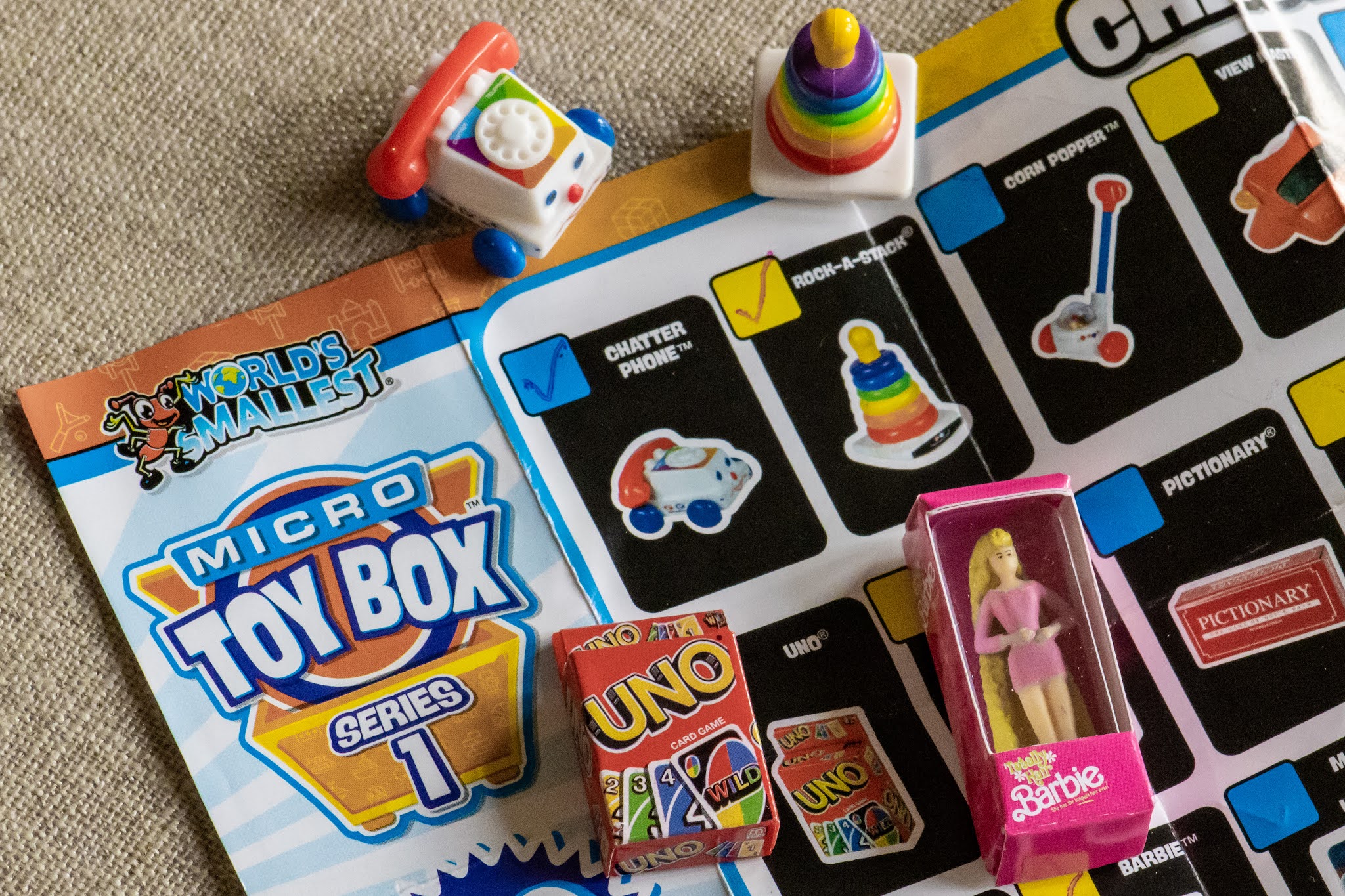 Review Micro Toy Box Collectable Miniature Toys Counting To Ten