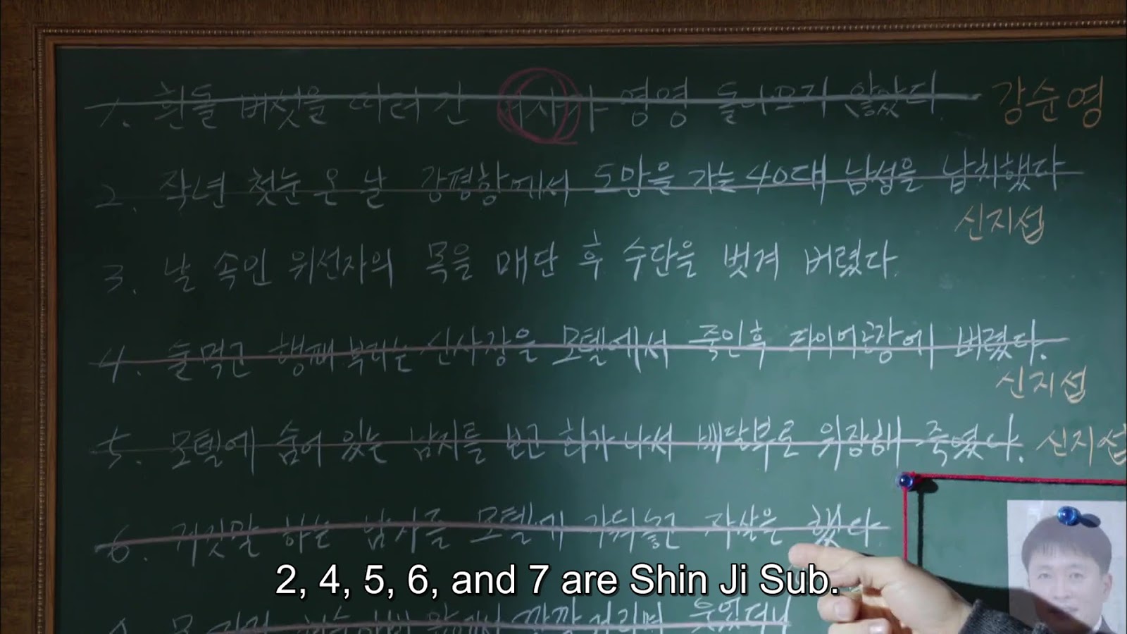 Nao Kanzaki and a few friends: Korean drama "Missing Noir: M", episode