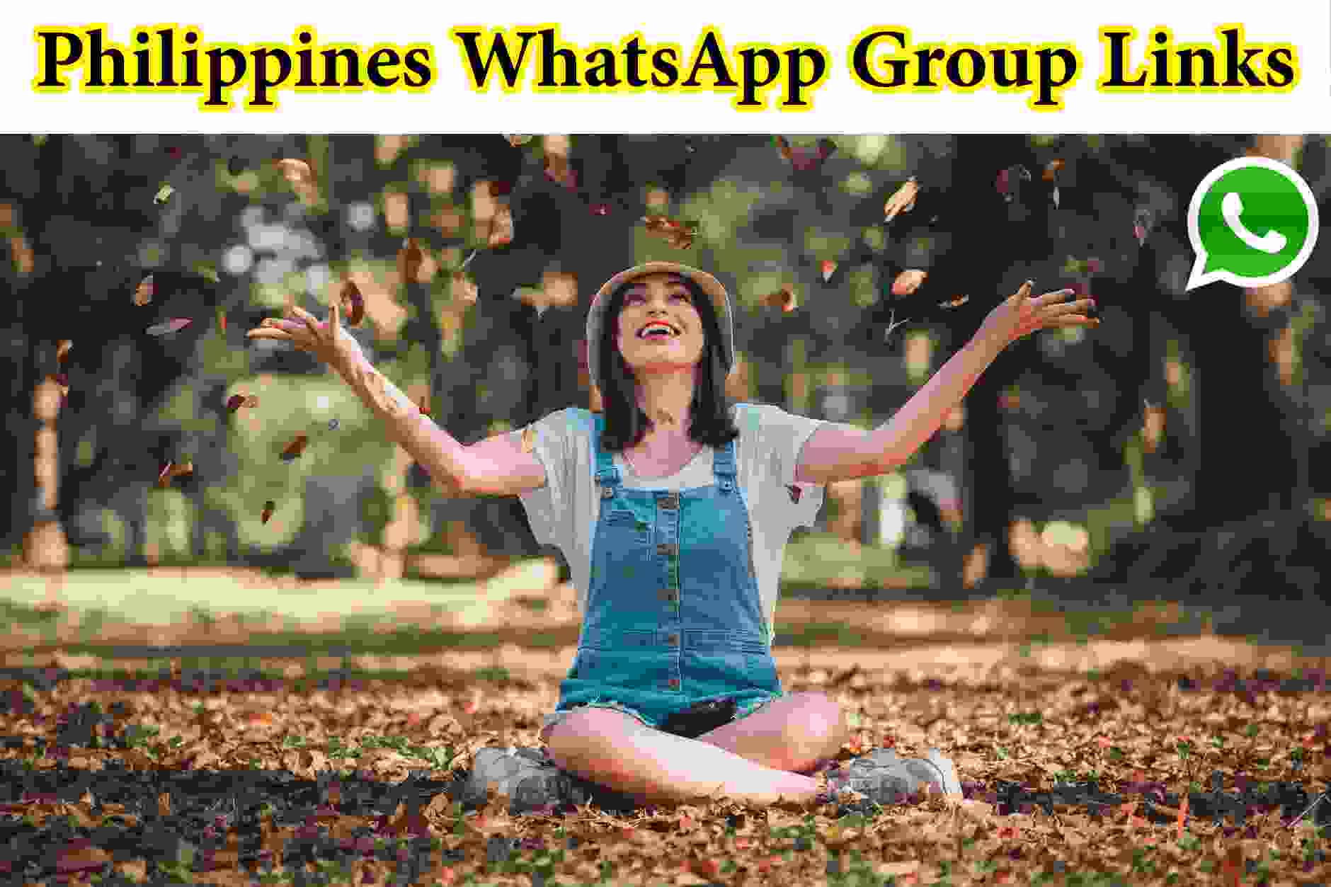 Whatsapp links philippines group Whatsapp group