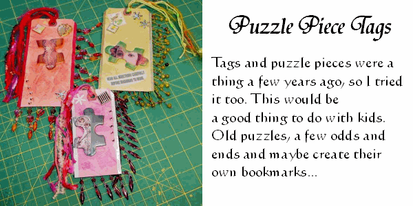 Puzzle Piece Tags