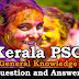 Kerala PSC General Knowledge Question and Answers - 104