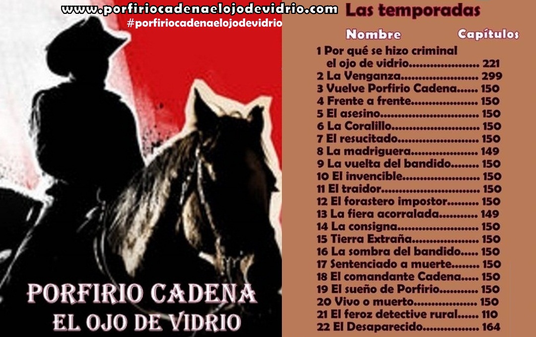 Porfirio Cadena El Ojo de Vidrio 2019 Porfirio Cadena El Ojo de Vidrio 2019