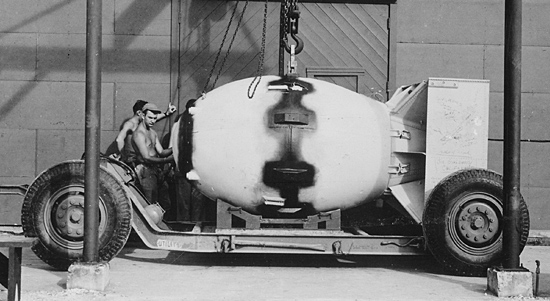 Fat man Nuclear Bomb