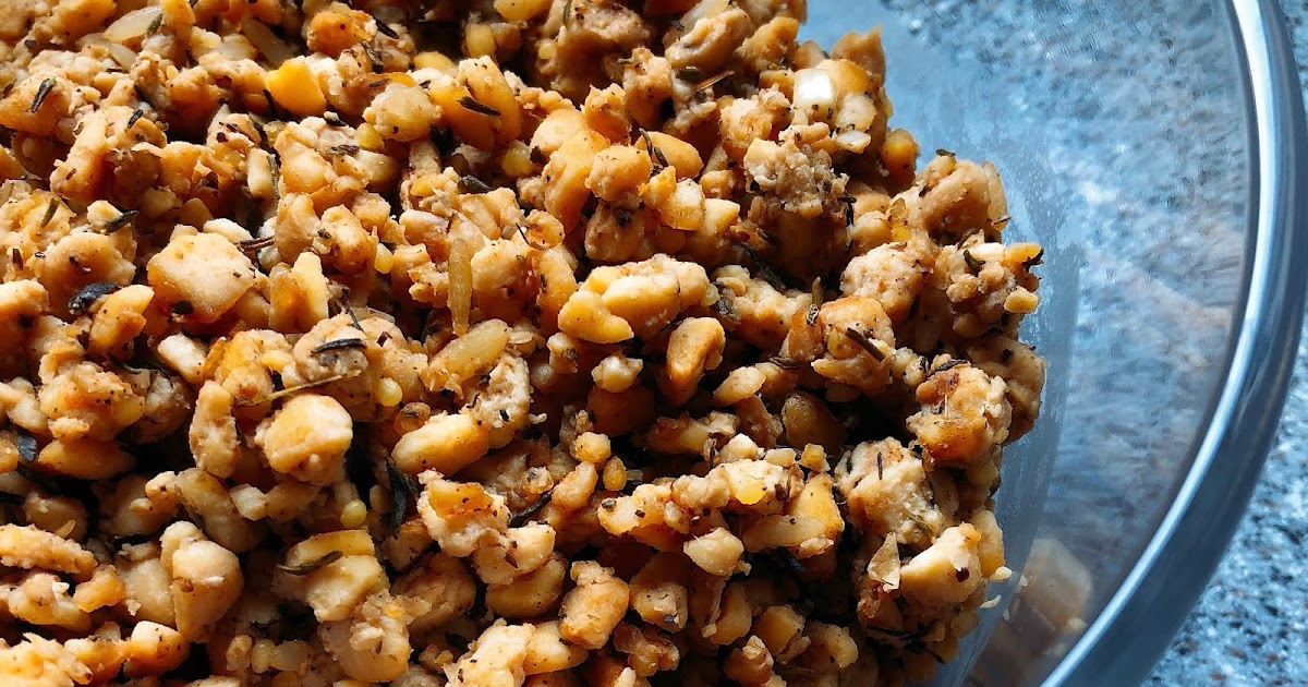 Husband Tested Recipes From Alice's Kitchen Savory Tempeh Crumbles