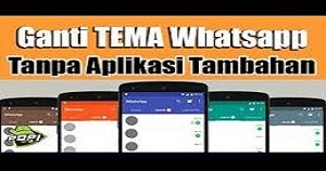Cara Mengganti Tema Whatsapp Tanpa Aplikasi Apapun No Root 2021 Cara1001