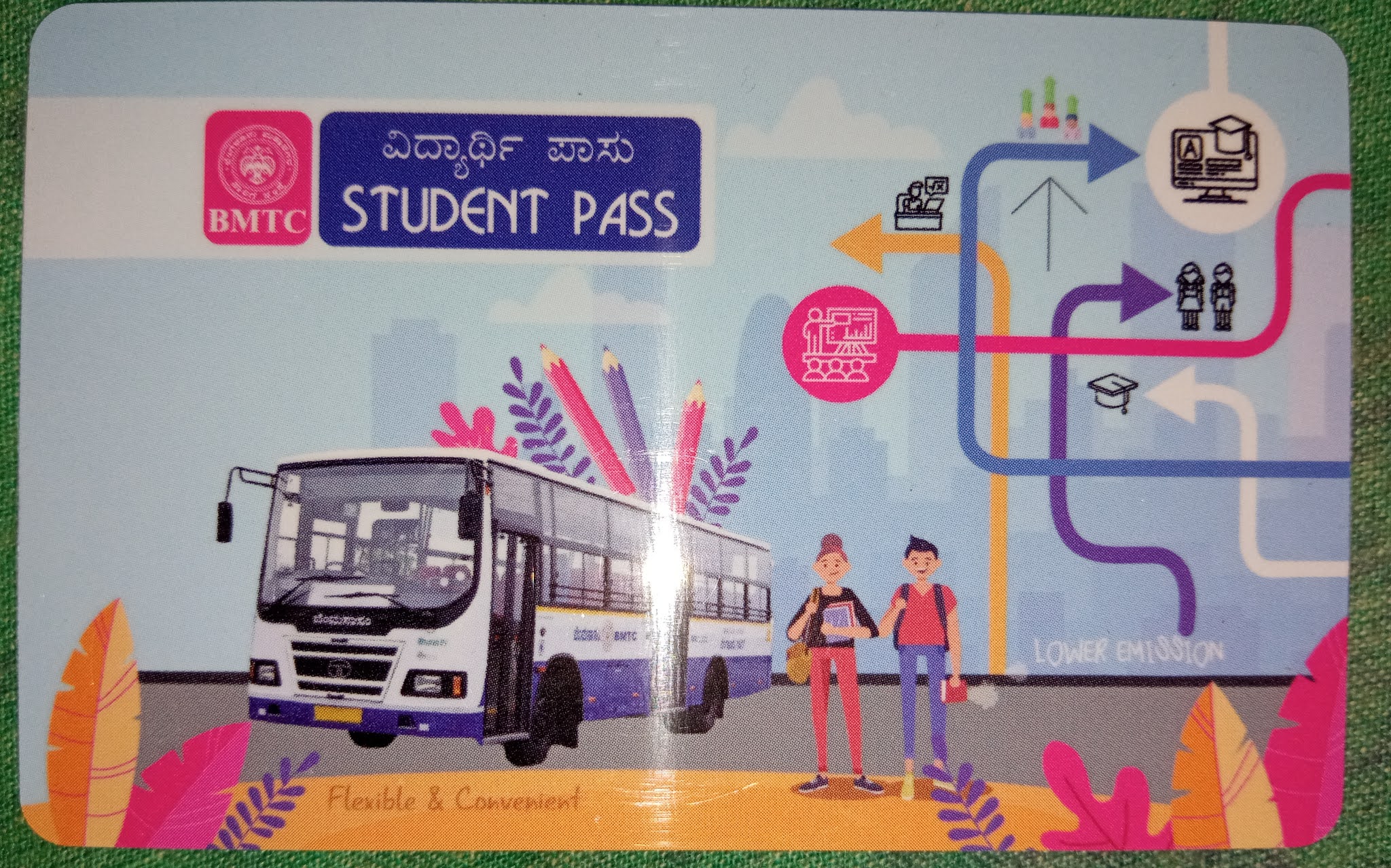 student travel bus pass
