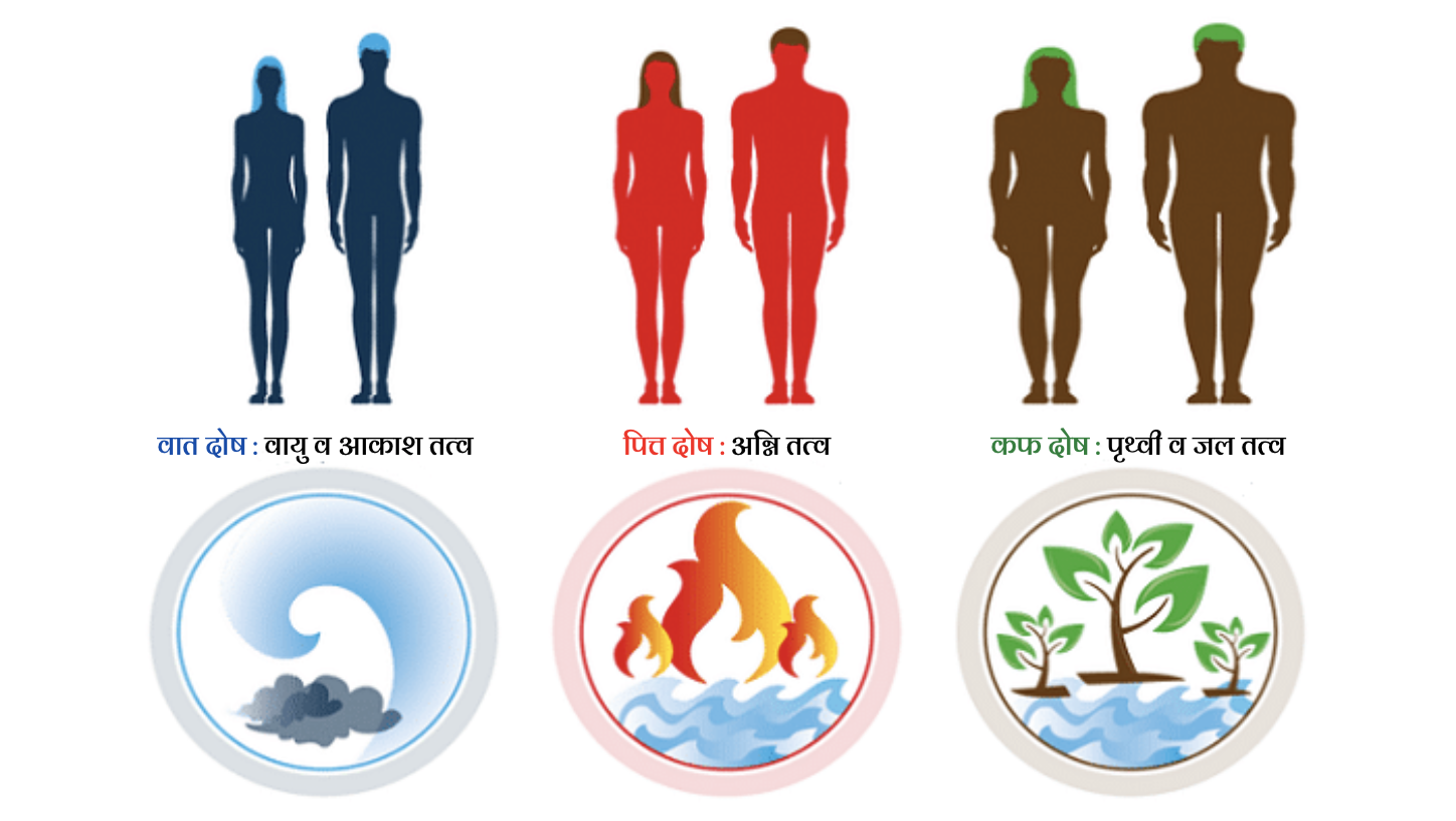 आयुर्वेद के तीन दोष वात पित्त और कफ क्या हैं? What are the three doshas
