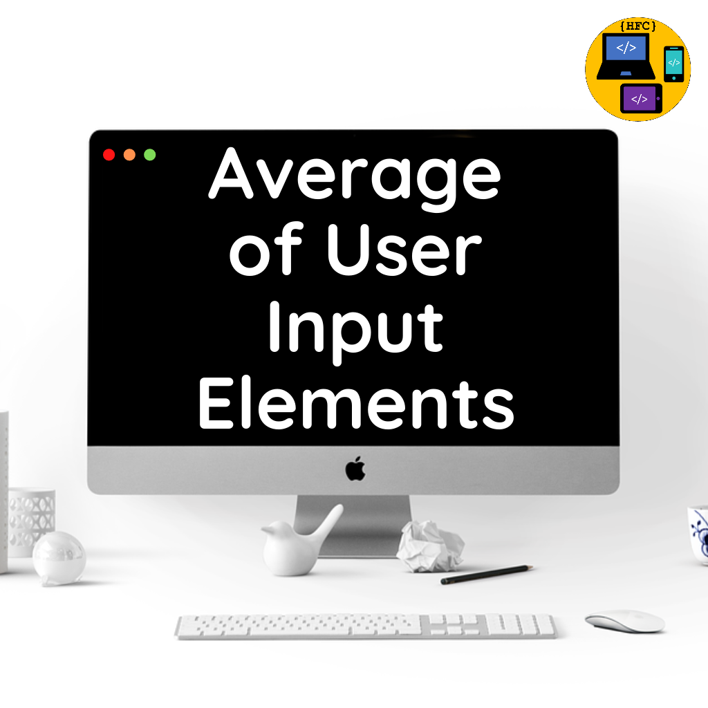 Average of array elements user input Arrays C++