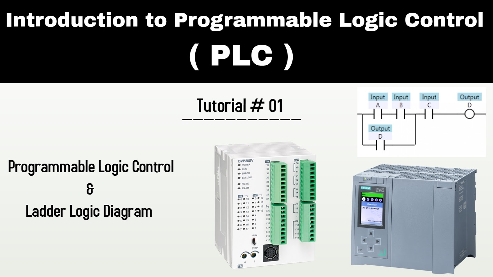 labwire: Introduction to PLC and ladder logic diagrams all Programmable ...