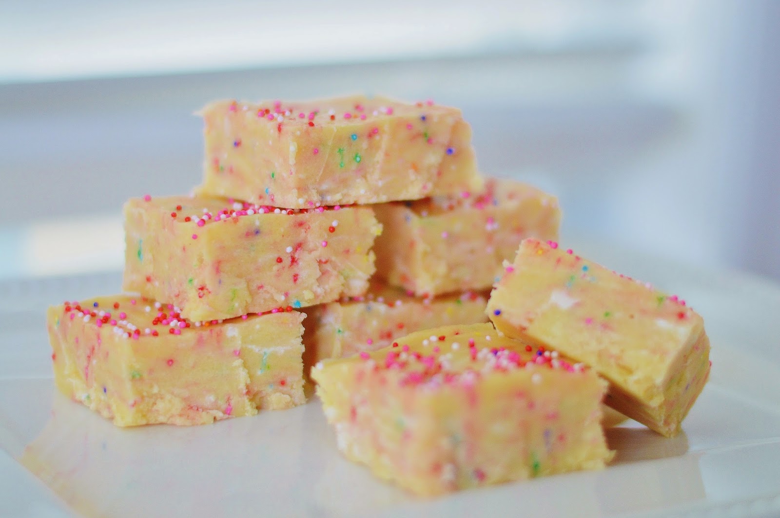 The Art of Comfort Baking Cake Batter Fudge